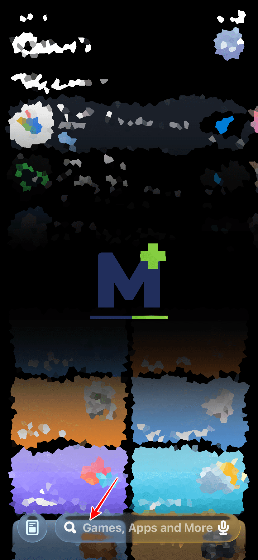 พิมพ์ “Mplus“ ลงในช่องค้นหา